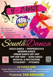 Y Dance scuola di danza volantino corsi