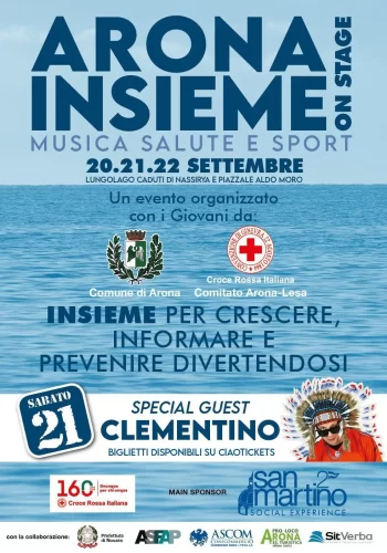 evento Arona insieme Clementino danza musica