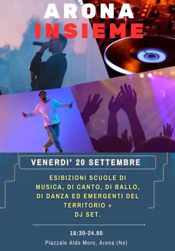 Arona Inseme evento 20 settembre